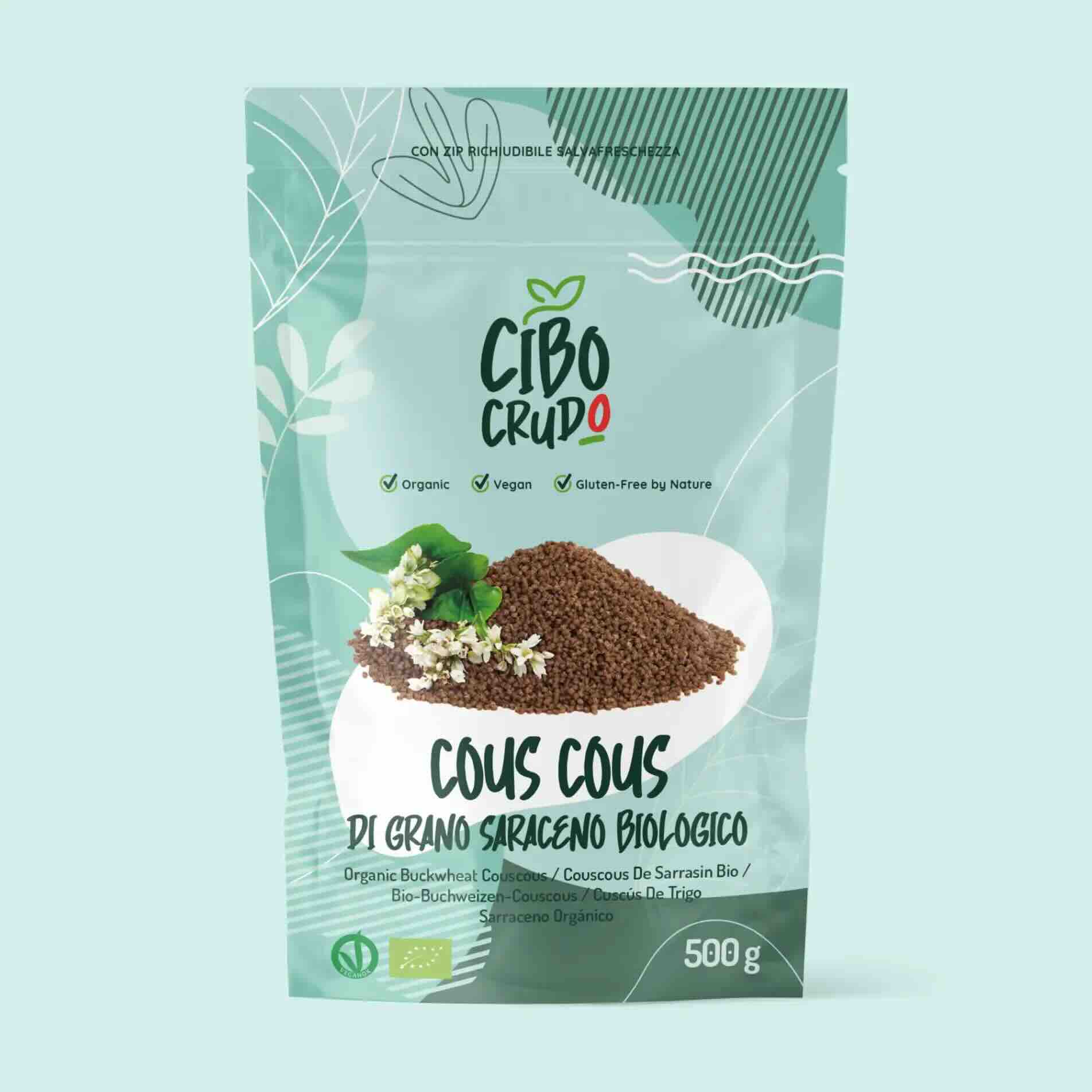 Cous Cous 100% Grano Saraceno Bio - 500 gr